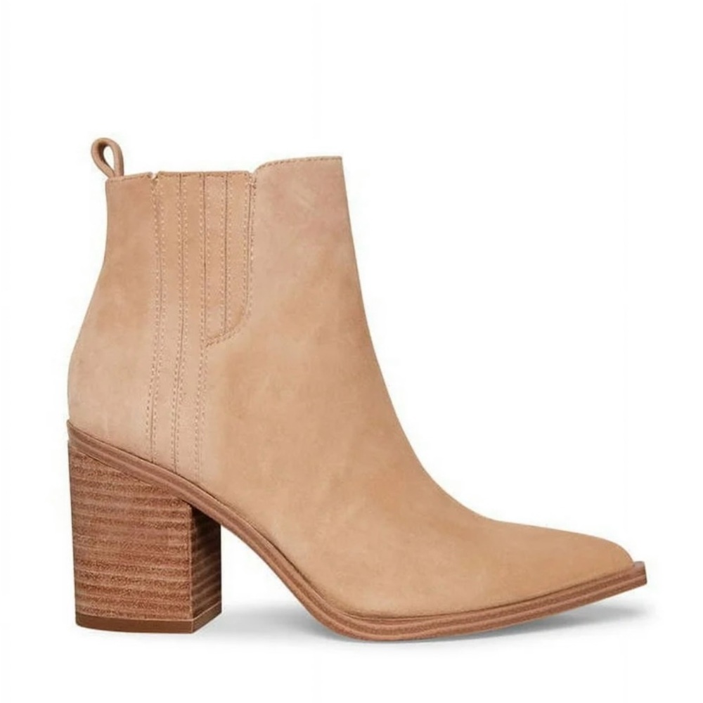 Steven Madden Chandler Women's Tan Ankle Boots Size 8.5